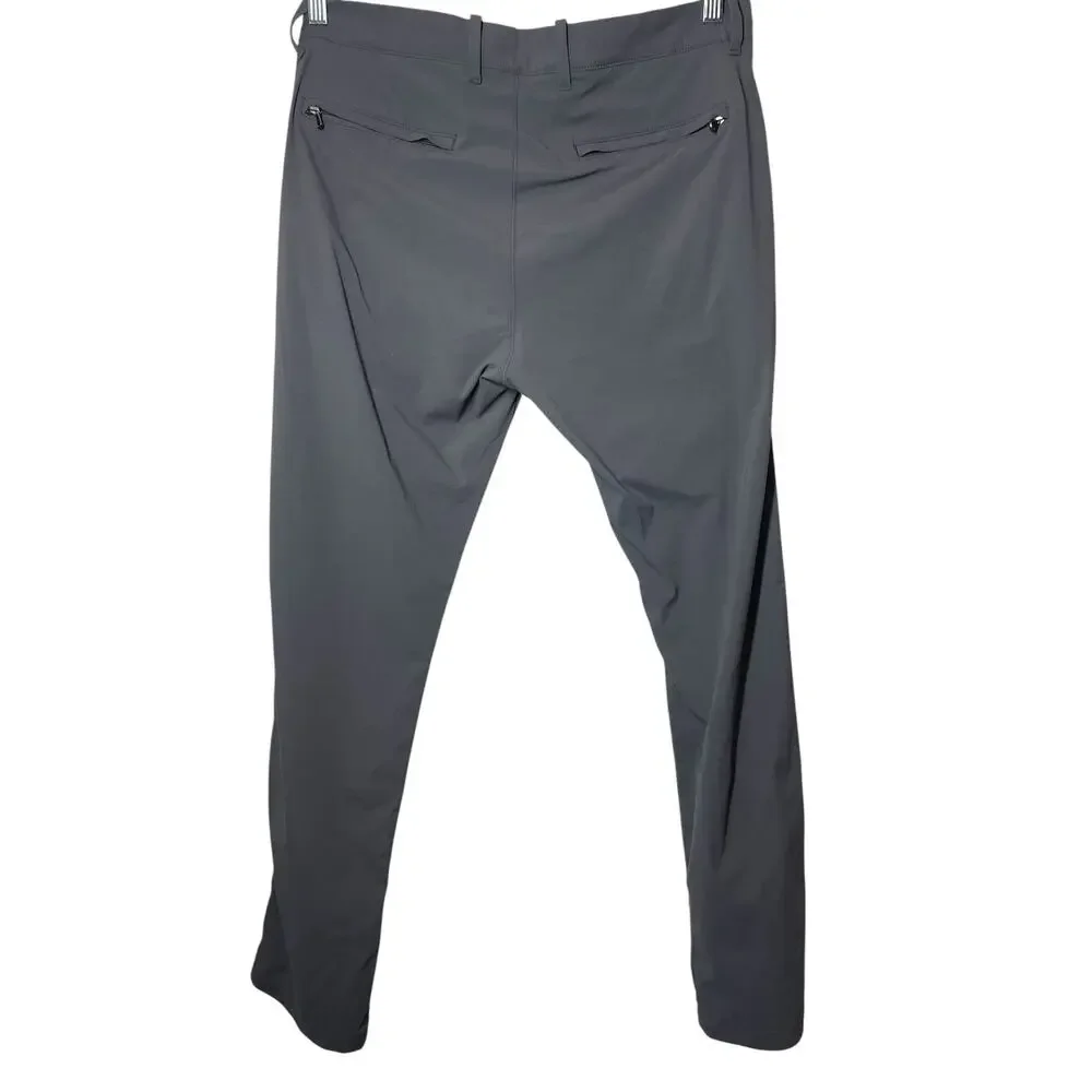 J. Crew Mens 32x30 Gray Stretch Pants 484 Slim